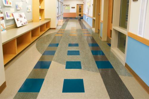 河南塑胶地板讲述PVC塑胶地板的保养方法